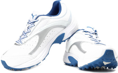 Puma Lithium Rubber Cricket Shoes For Men(White, Blue, 01;white;brilliant blue;puma silver
Puma Lithium Rubber Cricket Shoes For Men(White, Blue, 01;white;brilliant blue;puma silver