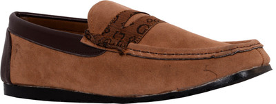 Fashnopolism Loafers shoe For Men(Brown