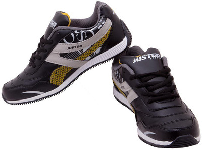 Just Go Running Shoes For Women(Black, Yellow