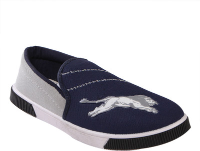 SLV Soft Casuals For Men(Blue, Grey