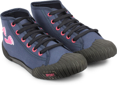 Shoetopia Canvas Shoes For Women(Blue)