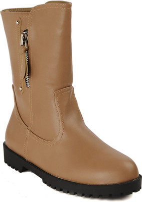 Flat n Heels Boots For Women(Khaki)
Flat n Heels Boots For Women(Khaki)