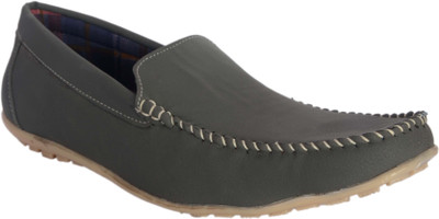Royal Cruzz Loafers For Men(Olive)