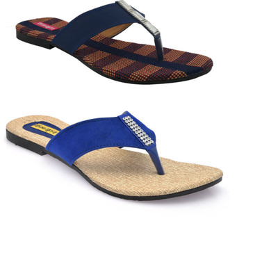 Indirang Women Multicolor Flats