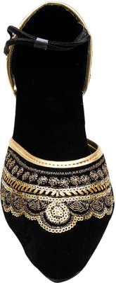 Port Velvet Black Bellie Casual shoes For Women(Black), Blackl