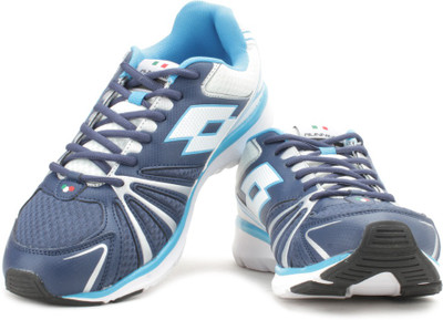 Lotto Flyride Running Shoes For Men(Blue, Blue medium;white