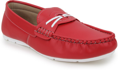 Vilax Loafers For Men(Red, White