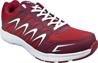 Sparx Men Red White Running Shoes For Men(Red, White, Cherry::white