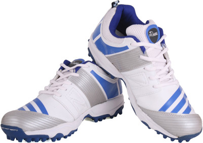 Proase Stud Cricket Shoes For Men(White, Blue