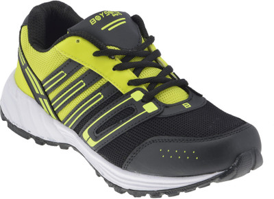 Boysons Running Shoes For Men(Black, Green