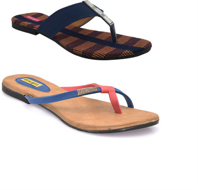 Indirang Women Multicolor Flats