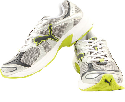 Puma Axis II Ind Running Shoes For Men(Silver, Green), Puma silver;dark shadow;lime punch
Puma Axis II Ind Running Shoes For Men(Silver, Green), Puma silver;dark shadow;lime punch