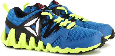 REEBOK Boys Lace, Blue/blck/yellow/wht