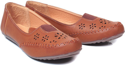 Bare Soles Loafers For Women(Tan