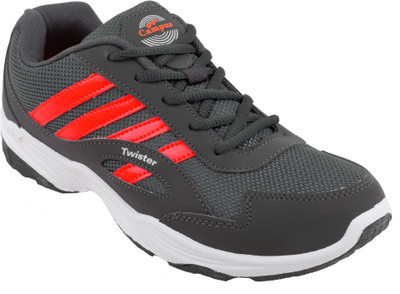 Action Campus Twister Synthetic and Nylon Mesh Sports Shoes Walking Shoes For Men(Grey, Dark grey fluorescent orange
Action Campus Twister Synthetic and Nylon Mesh Sports Shoes Walking Shoes For Men(Grey, Dark grey fluorescent orange