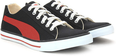 Puma Hip Hop 5 Ind Sneakers For Men(Black, Black-high risk red