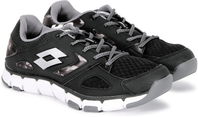 Lotto CONGO Running Shoes For Men(Black, Black/white