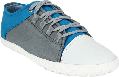 Kraasa Premium Sneakers For Men(Grey, Blue), Grey::sky