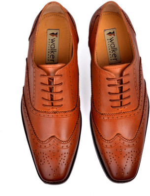 Walker Styleways Superior Oxford Brogue Lace Up Shoes For Men(Tan, Maroon, Cognac
Walker Styleways Superior Oxford Brogue Lace Up Shoes For Men(Tan, Maroon, Cognac