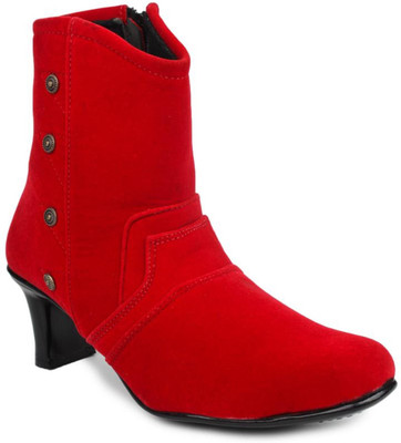 Digni Digni Women RED BOOT (RED) Boots For Women(Red