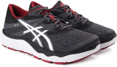 Asics Gel-Fujisensor 3 Men Running Shoes For Men(Black, White, 1693