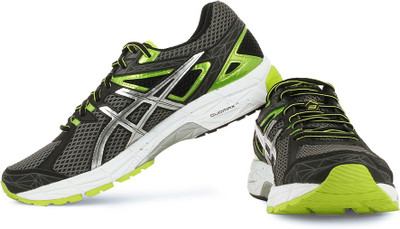 Asics Gt-1000 3 Men Running Shoes For Men(Black, Grey, Green
