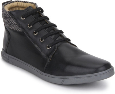 Knotty Derby Terry Collar Casual Shoes For Men(Black)