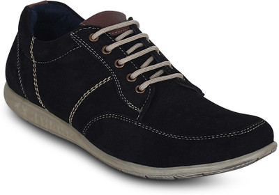 Kielz Kielz Gents Black Casual Shoes For Men(Black)