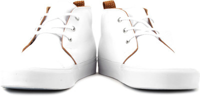 Vans Sneakers For Men(White), (brushed twill) white/tan