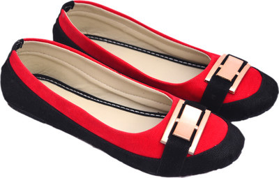 Myra Party Bellies For Women(Black, Red