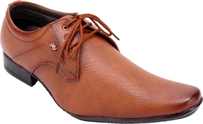 Smoky 107 Formal Shoes Lace Up For Men(Tan