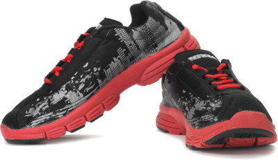 Nivia City Marathon Running Shoes For Men(Red, Black, Grey, Blk;red