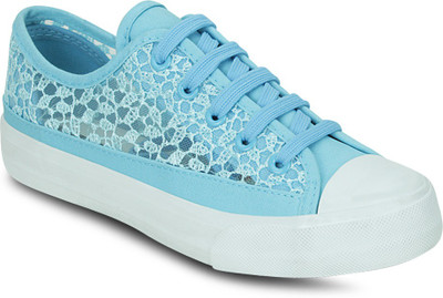 Get Glamr Canvas Shoes For Women(Blue