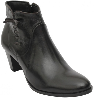 Salt N Pepper Boots For Women(Black)