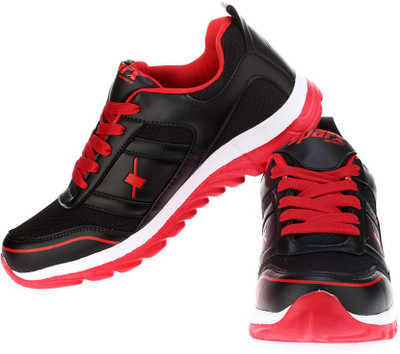 Sparx Stylish Black Red Running Shoes For Men(Black