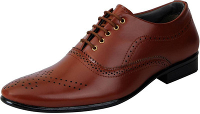 FAUSTO Lace Up For Men(Tan