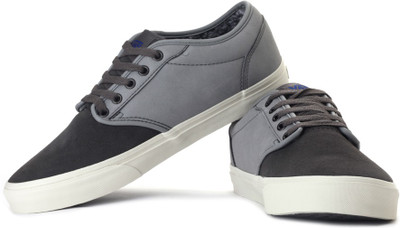 Vans Atwood Sneakers For Men(Grey, (leather;suede) pe
