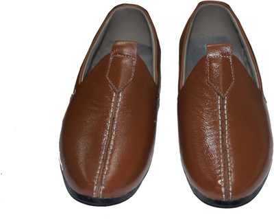 One Up Boat Shoes For Men(Brown), Brown - 10