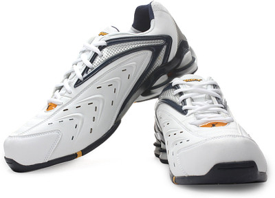 Sparx SM-100 Running Shoes For Men(Black, Blue, White), White navy blue