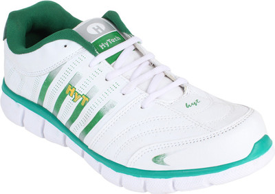 Hytech Running Shoes For Men(White), White/green