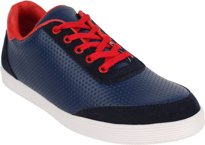 Aero Sapphire Loafers For Men(Blue), Blue::red