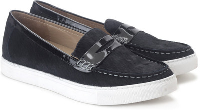 Kenneth Cole Bright Sky Pn Loafers For Women(Black