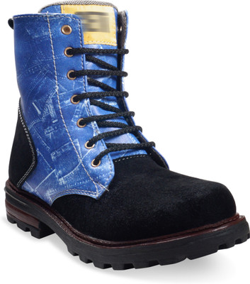ADYBird Dynamic Tufis Boots For Men(Black)