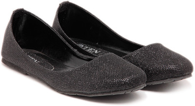 TEN Shimering Women Bellies For Women(Black)