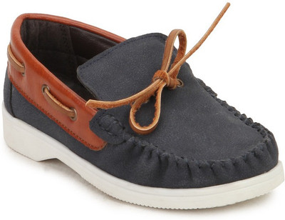 Knotty Derby Boys & Girls, Blue+ tan