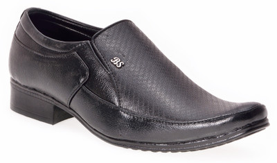 Boysons Slip On Shoes For Men(Black)