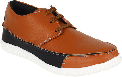 Aero Sapphire Sneakers For Men(Tan, Black)