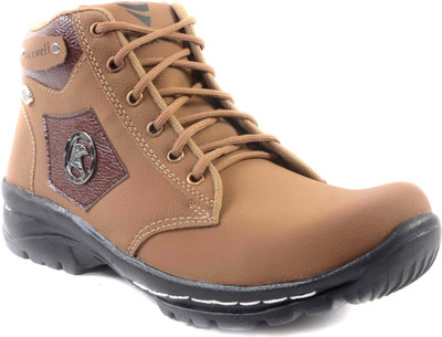 Maxwell Fashion Guru Beige Casuals Boots For Men(Beige