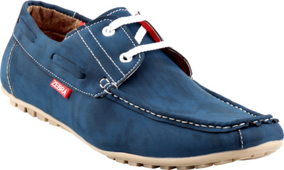 Zebra British Nubuck Casuals For Men(Blue