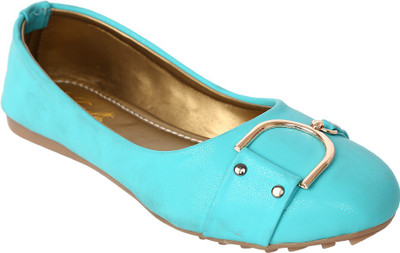 Jade D Buckle Bellies For Women(Green, Mint